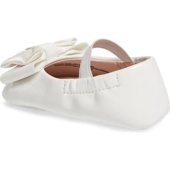 𝅺ruby & Bloom Infant 'Elsie' Mary Jane Flat White - Picture 2 of 8